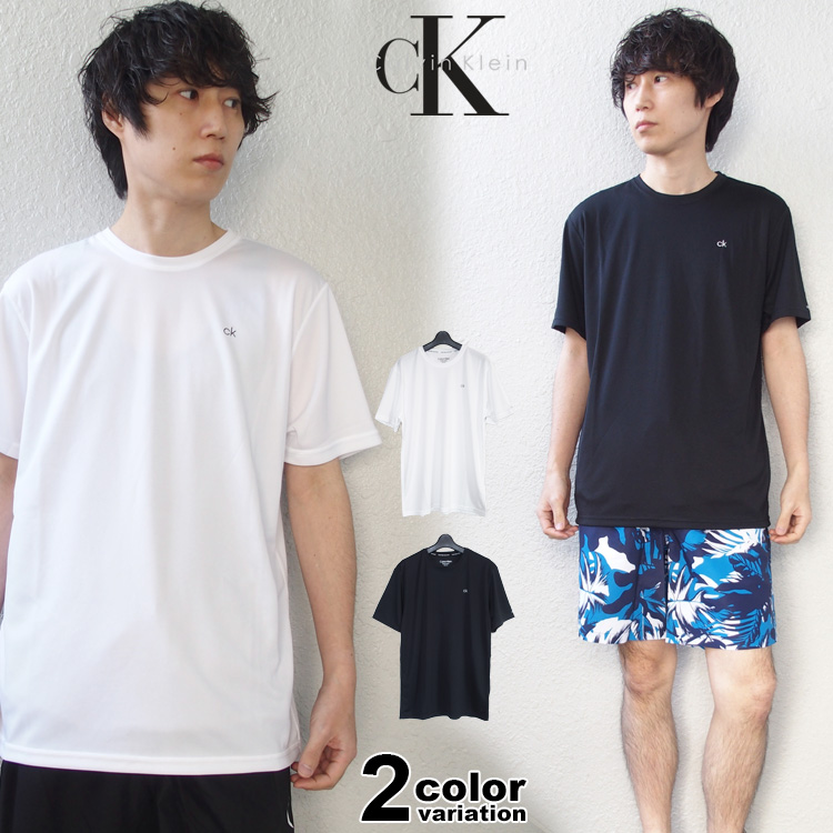 カルバン クライン CALVIN KLEIN ラッシュガード 半袖 Tシャツ