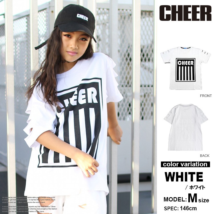 CHEER チアー Tシャツ 半袖 ビッグTシャツ トップス レディース 大きめ 