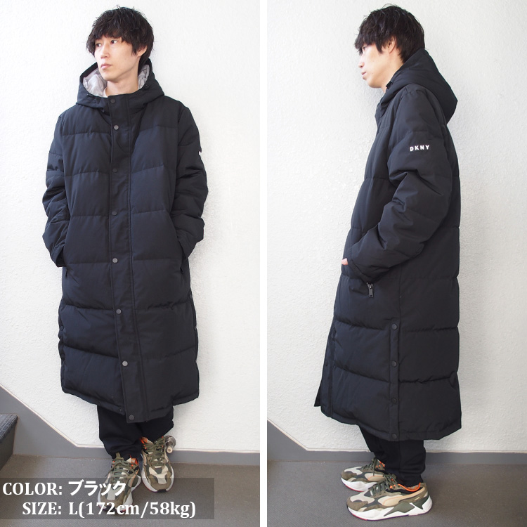 DKNY（ダナ・キャラン・ニューヨーク） 中綿 ジャケット ロング丈