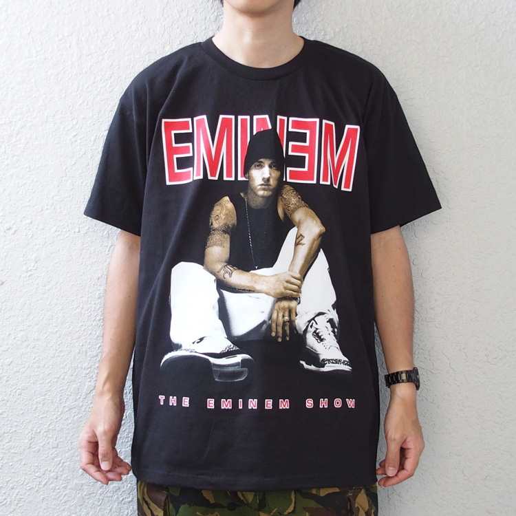 希少 EMINEM ENCORE TEE エミネム プリント半袖Tシャツ XL位