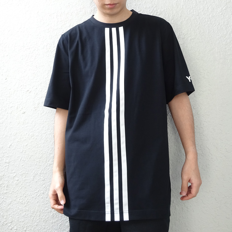 Y-3 ワイスリー Tシャツ 半袖 アニバーサリー M CH1 SS TEE - CF STRIPE...