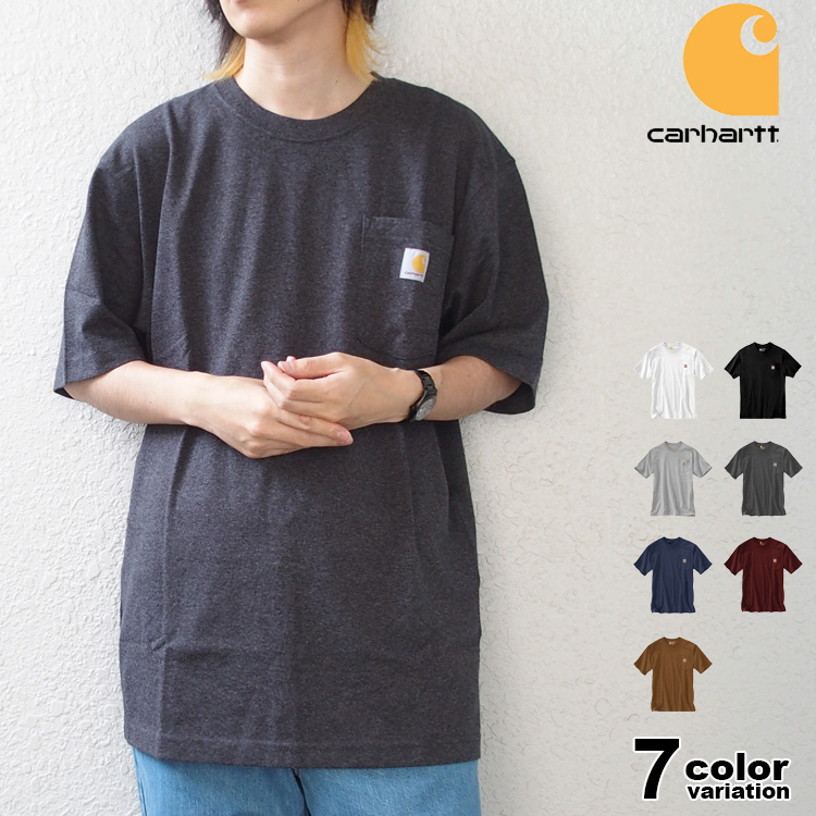 Carhartt（カーハート） tシャツ 半袖 ポケット Tシャツ メンズ