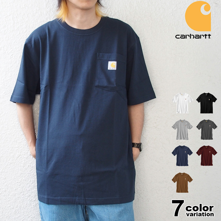 Carhartt（カーハート） tシャツ 半袖 ポケット Tシャツ メンズ 