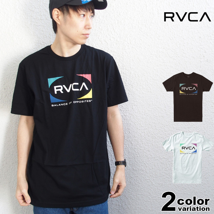 RVCA ルーカ Tシャツ 半袖 メンズ QUAD SS M TEE トップス
