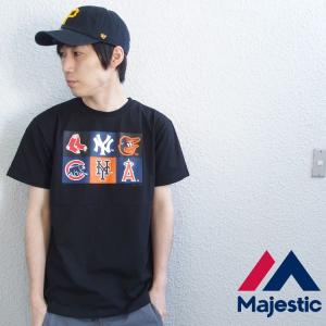 マジェスティック Majestic Athletic Tシャツ 半袖 メンズ MLB TEAM LO...
