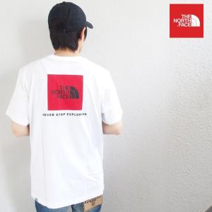 ノースフェイス THE NORTH FACE Tシャツ 半袖 EUモデル レッドボックス Red B...