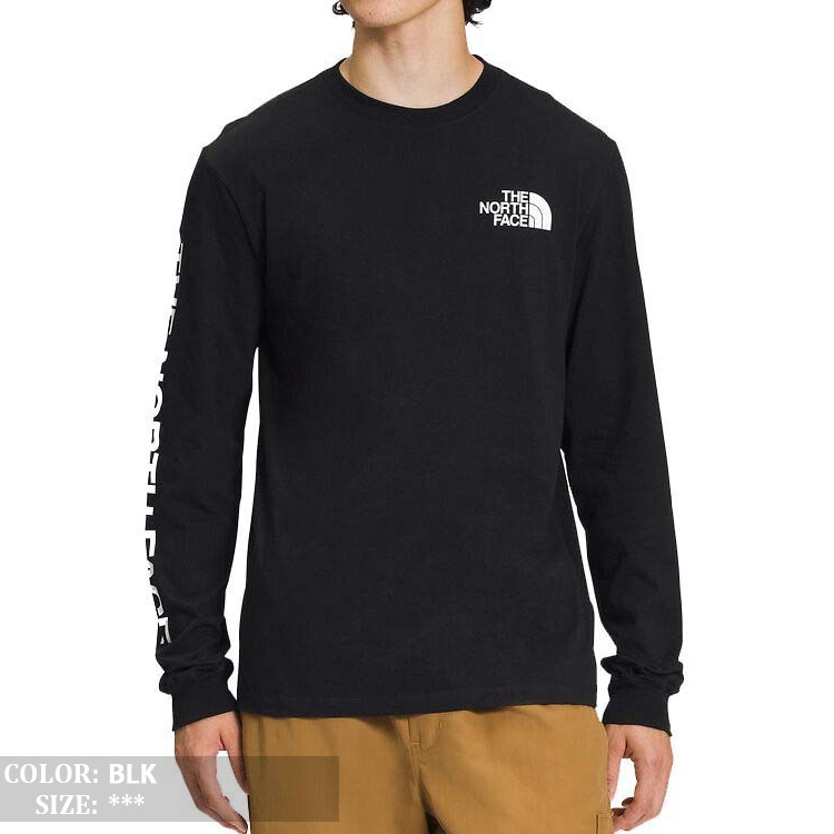 ノースフェイス Tシャツ 長袖 THE NORTH FACE ロンT USライン 袖