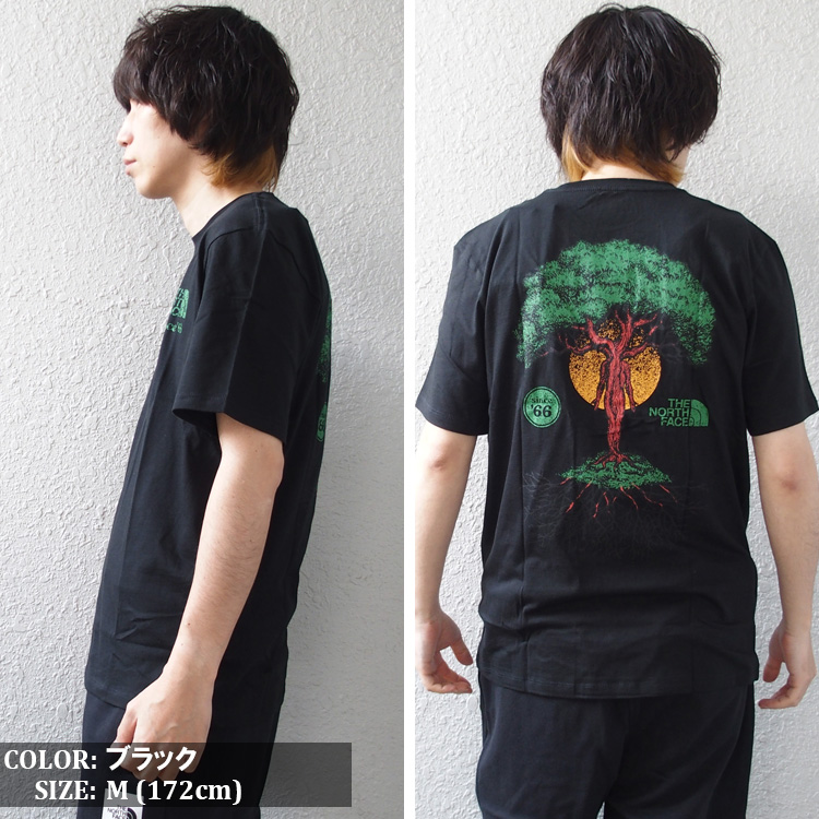 ★★海外限定 & 国内発送★★THE NORTH FACE MEN'S BACK PRINT T THE NORTH FACE 海外限定モデル ノースフェイス Tシャツ 半袖