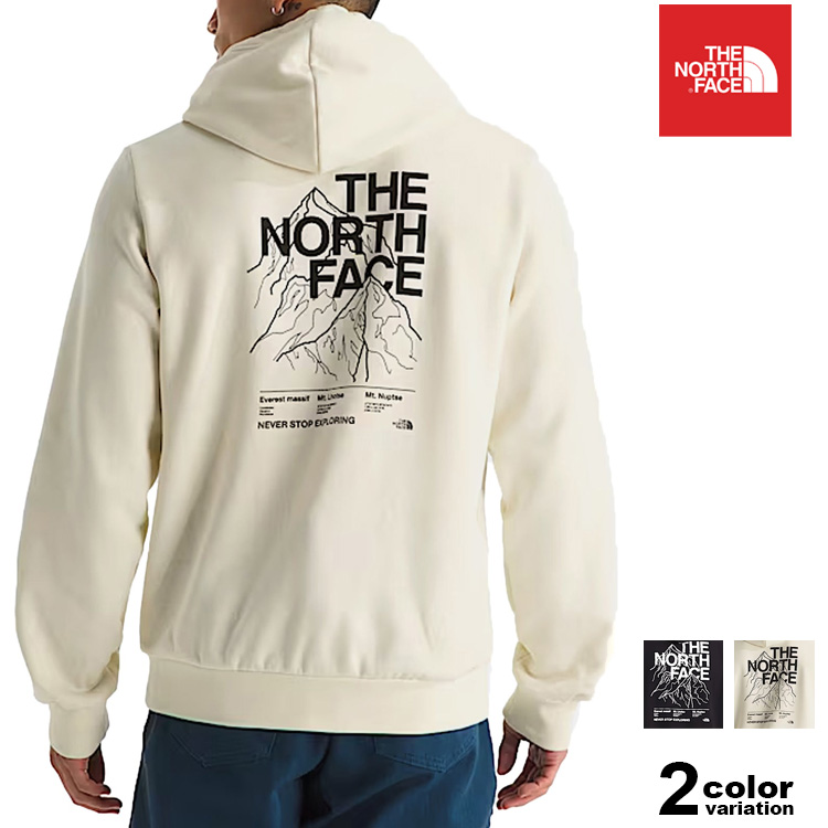 ノースフェイス スウェット パーカー L 裏起毛 ヘザーフーディー オフホワイト THE NORTH FACE（ザ ノースフェイス） 30%off ノースフェイス
