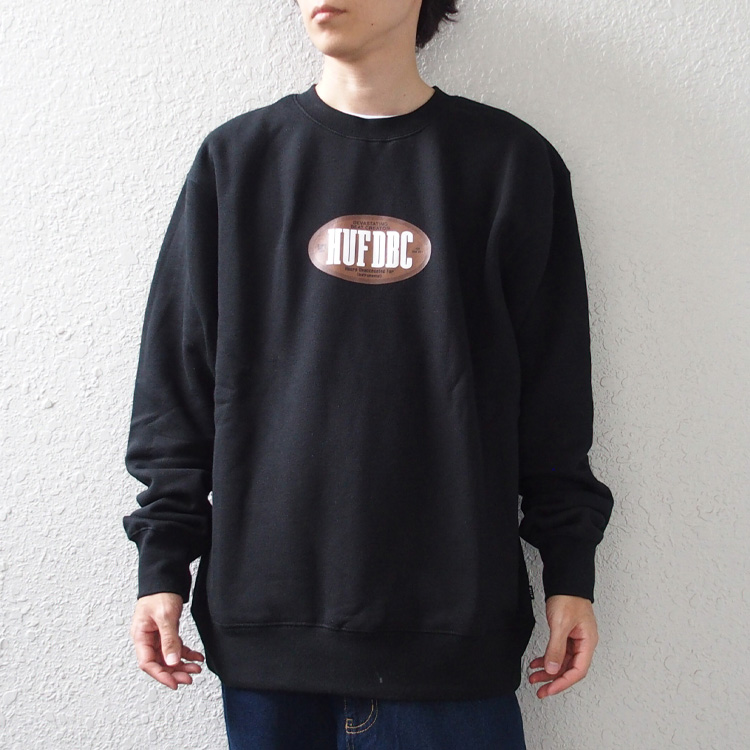 HUF ハフ トレーナー スウェット クルーネック 長袖 メンズ BEAT