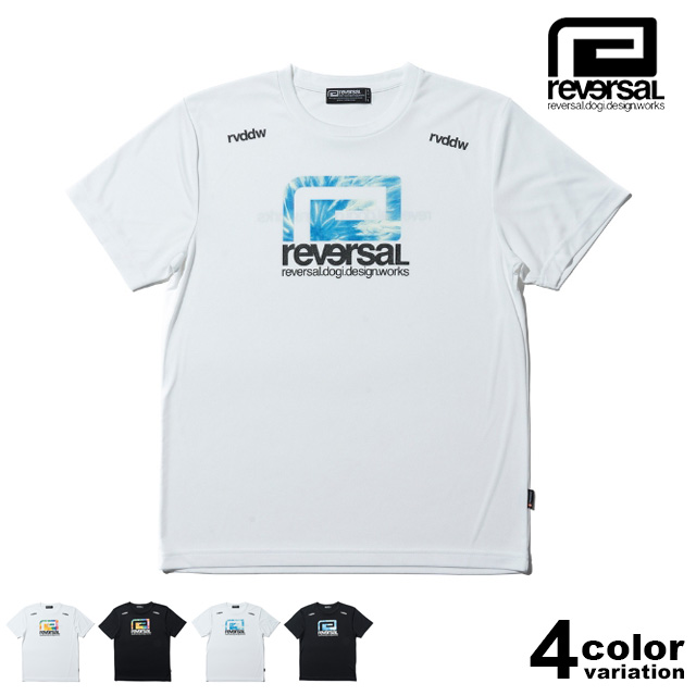 reversal（リバーサル） Tシャツ 半袖 ドライメッシュ 吸汗速乾 抗菌 