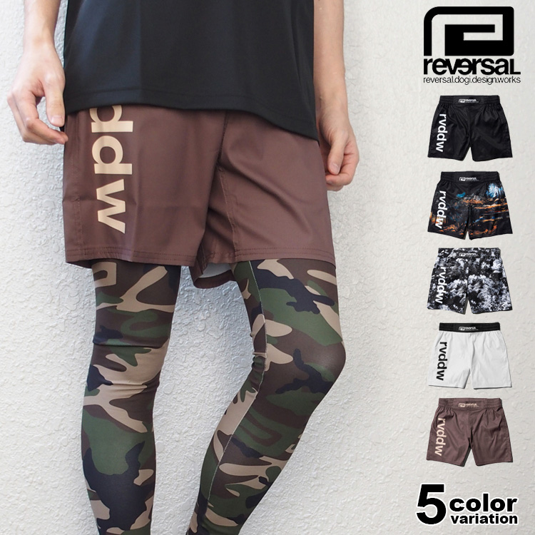 reversal リバーサル ショートパンツ ファイト ショーツ 水陸両用 スイムウェア rvddw FIGHT SHORTS メンズ ボトムス