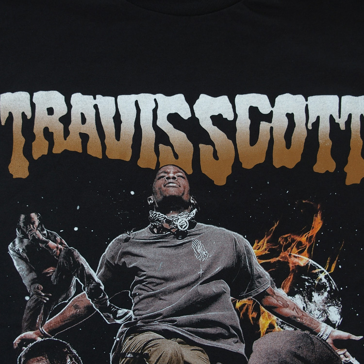 THREADS ON DEMAND Tシャツ 半袖 TRAVIS SCOTT トラヴィススコット デザイン プリント Tシャツ メンズ : travis-utopia  : hiphopdope - 通販 - Yahoo!ショッピング