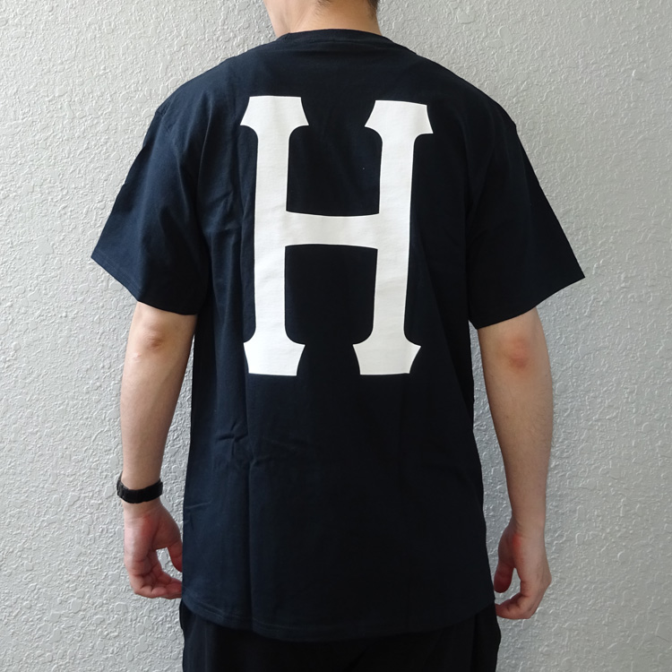 HUF ハフ Tシャツ 半袖 メンズ ESSENTIALS CLASSIC H S/S TEE 2022 新作｜hiphopdope｜03