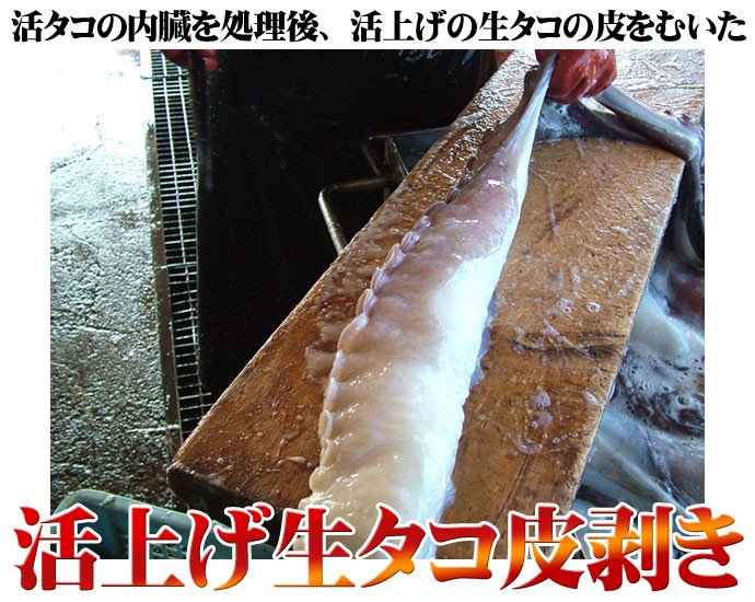 生タコ ミズタコ 冷凍生たこ 皮剥き 特大1 2本前後 2kg 送料無料 Kdko0011 北海道ひっぱりだこ 通販 Yahoo ショッピング