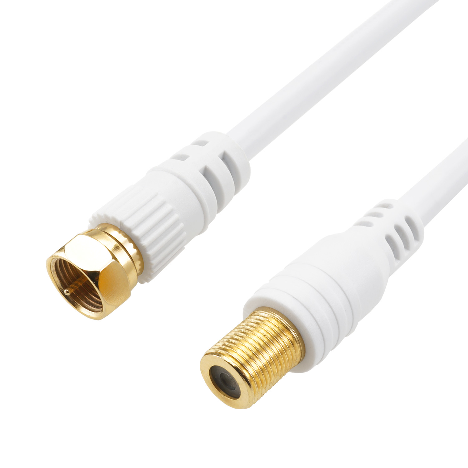 ホーリック（HORIC） アンテナ延長ケーブル 1m 同軸ケーブル 4K対応 8K