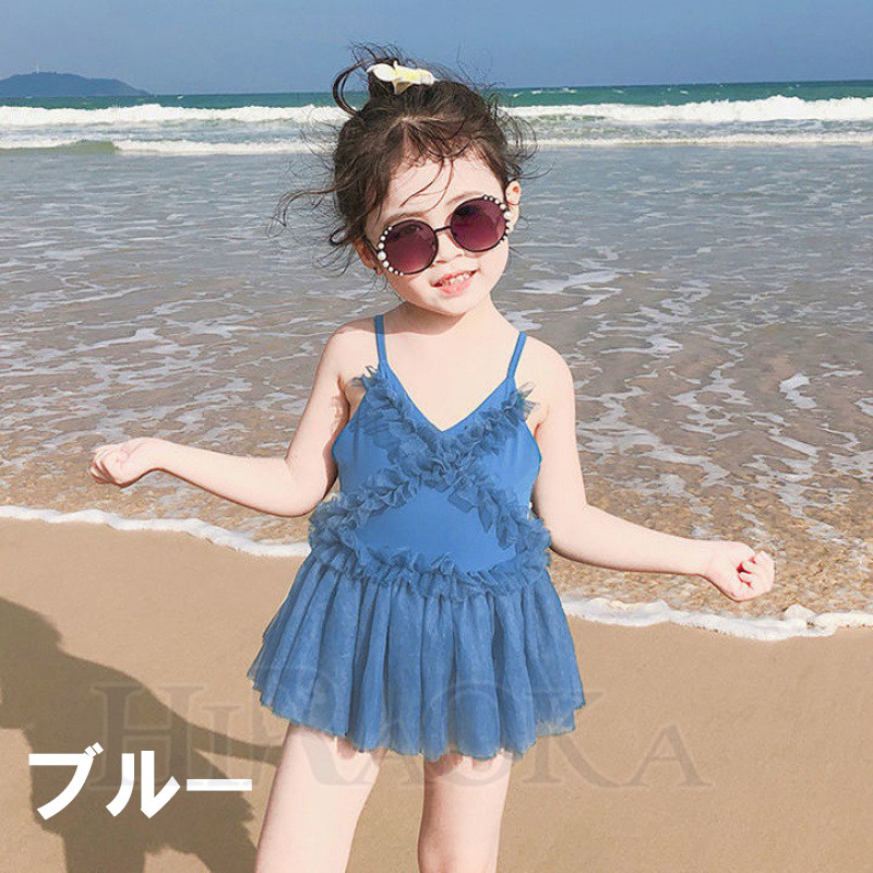 子供水着 キッズ 女の子 ワンピース水着80 90 100 110 120cm キッズ水着 uvカット 海 保育園 幼稚園 ジュニア こども 女児  小学生 可愛い おしゃれ :ssa0418:平岡商事 - 通販 - Yahoo!ショッピング