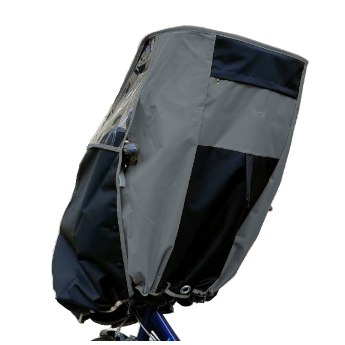 自転車 チャイルドシート レインカバー ツートン カラー HIRO(ヒロ