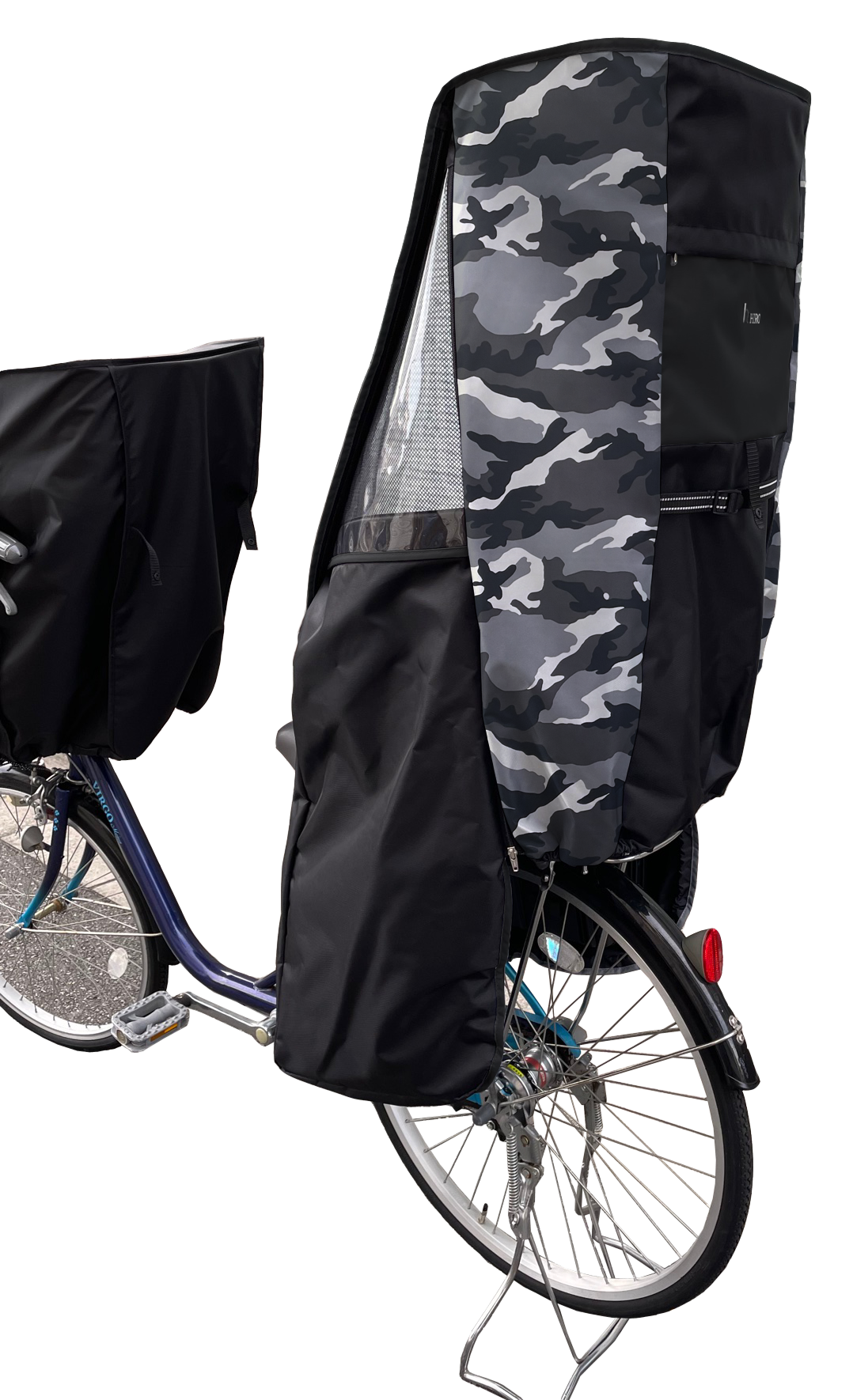 自転車 子供乗せ チャイルドシート レインカバー HIRO(ヒロ