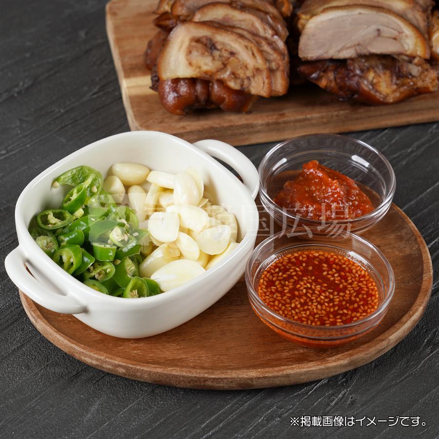 韓国広場 自家製 野菜サムジャンセット width=