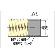 サクションホース クリスタルホース F-3型 90φ 呼称90 長さ 5m