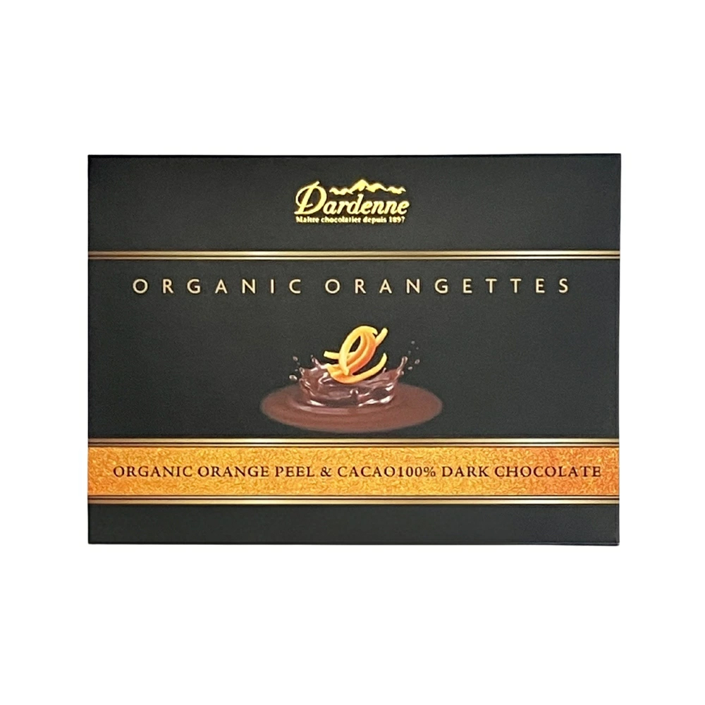2箱 ダーデン 有機チョコレート オランジェット オーガニック カカオ