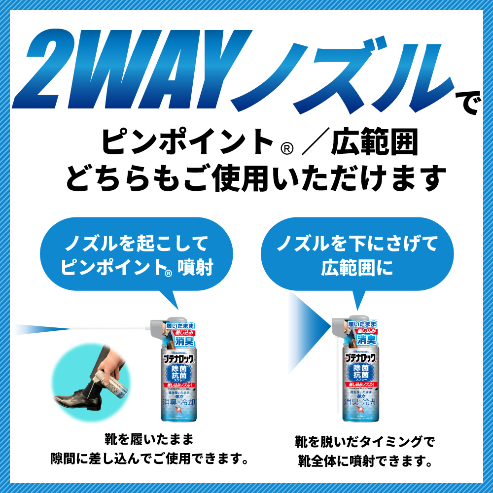 ブテナロック 除菌抗菌スプレー 差し込みノズルタイプ 160ml 99.9%除菌