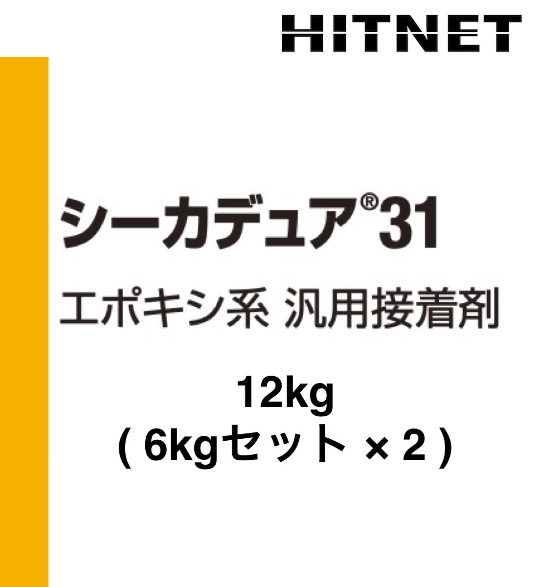 シーカデュア31　12kg/箱（6kgセットx2）