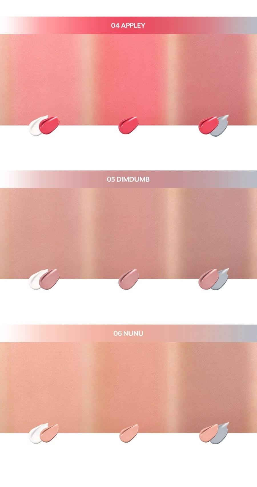 nuse（ヌーズ） nuse MOUSSE CARE CHEEK HANDY 06 NUNU ムースケア