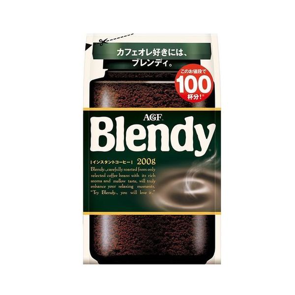 インスタントコーヒー ブレンディ 詰め替え 袋200g AGF まろやかな香り