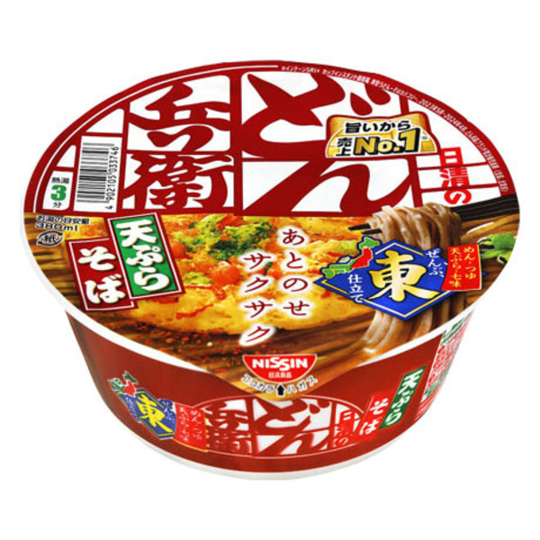 日清のどん兵衛 (12個)どん兵衛 東 きつねうどん 96g・天ぷら