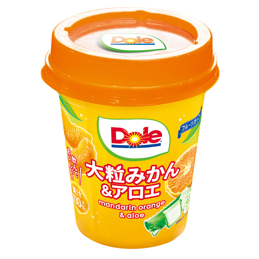 6個)フルーツカップ ドール 果物 フルーツ缶 ミックスフルーツ 3種の