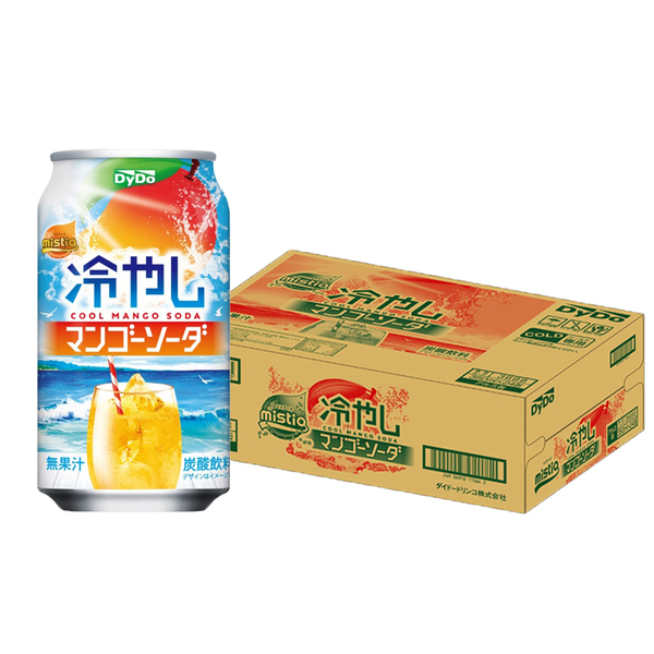 ダイドードリンコ 炭酸 マンゴー ソーダ ミスティオ 冷やし