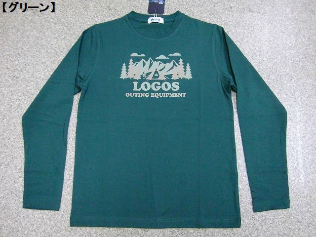 LOGOS Ｔシャツ ロゴス 長袖Ｔシャツ メンズ レディース アメカジ アウトドア ロンＴ 吸汗速乾 キャンプ マウンテン 山 森 林 木 ブランド 長袖 メール便可能 春｜hitstyle｜04