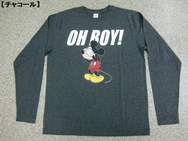 ミッキー ｔシャツ Mickey Mouse 長袖ｔシャツ メンズ レディース アメカジ ディズニー Disney ロンt ロゴｔ 激カワ 人気 キャラクター メール便可能 秋 新作 Hit Styleヤフーショップ 通販 Yahoo ショッピング