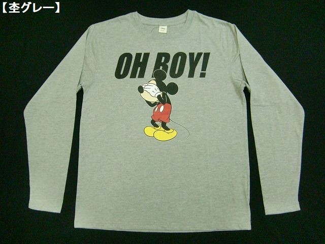 ミッキー ｔシャツ Mickey Mouse 長袖ｔシャツ メンズ レディース アメカジ ディズニー Disney ロンt ロゴｔ 激カワ 人気 キャラクター メール便可能 秋 新作 Hit Styleヤフーショップ 通販 Yahoo ショッピング