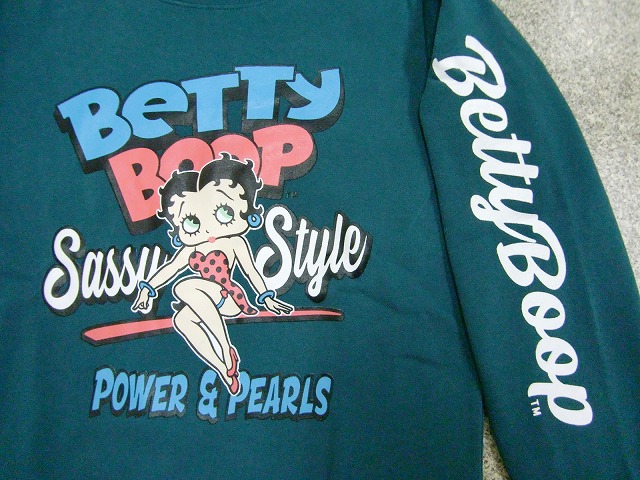 BETTY BOOP（ベティ ブープ） ベティーブープ トレーナー スウェット 
