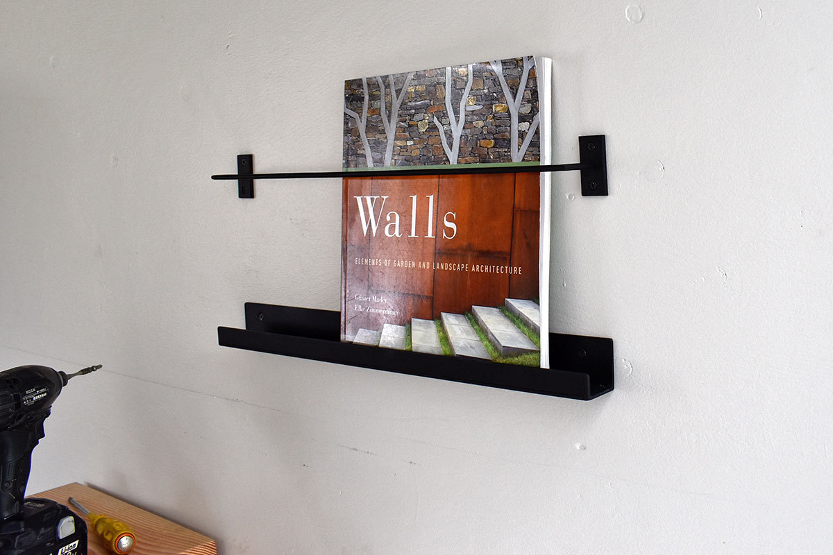 ウォールラック 壁付け アイアン 壁掛け ディスプレイ おしゃれ DIY 黒