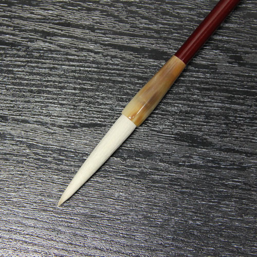奈良名筆 翔雲 細光鋒 白天尾 3号 和筆 毛筆 書道具 長期保管品 細光鋒 昇雲 三号 羊毛 羊毫 行書 草書 作品 書道 太筆 条幅 送料込 和