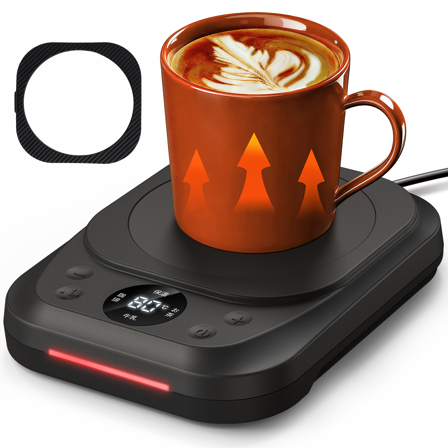 カップウォーマー コーヒーウォーマー 急速加熱 保温 9段温度設定 最大