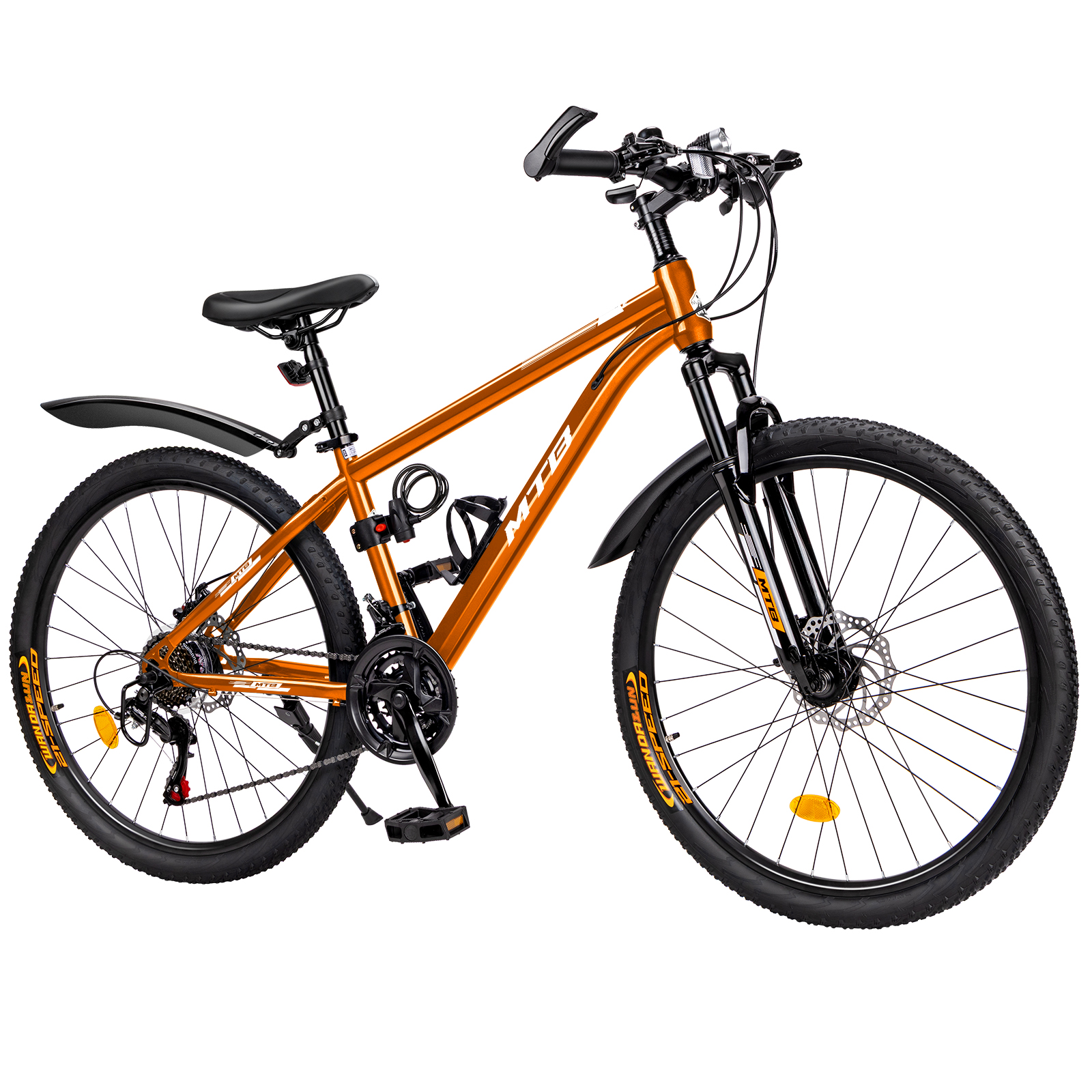 マウンテンバイク(MTB)（色：オレンジ系）｜自転車車体｜自転車｜車