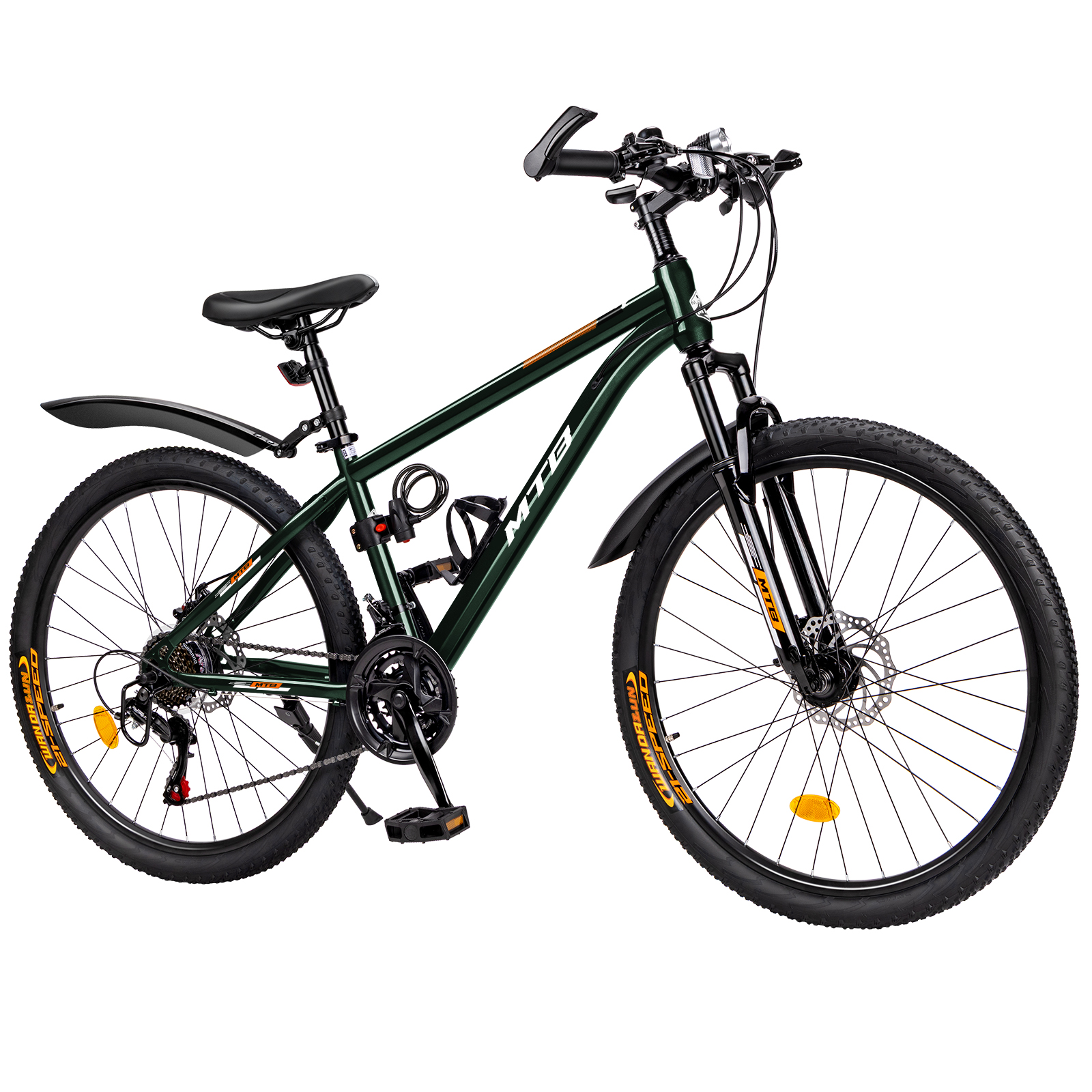マウンテンバイク(MTB)（色：グリーン系）｜自転車車体｜自転車｜車