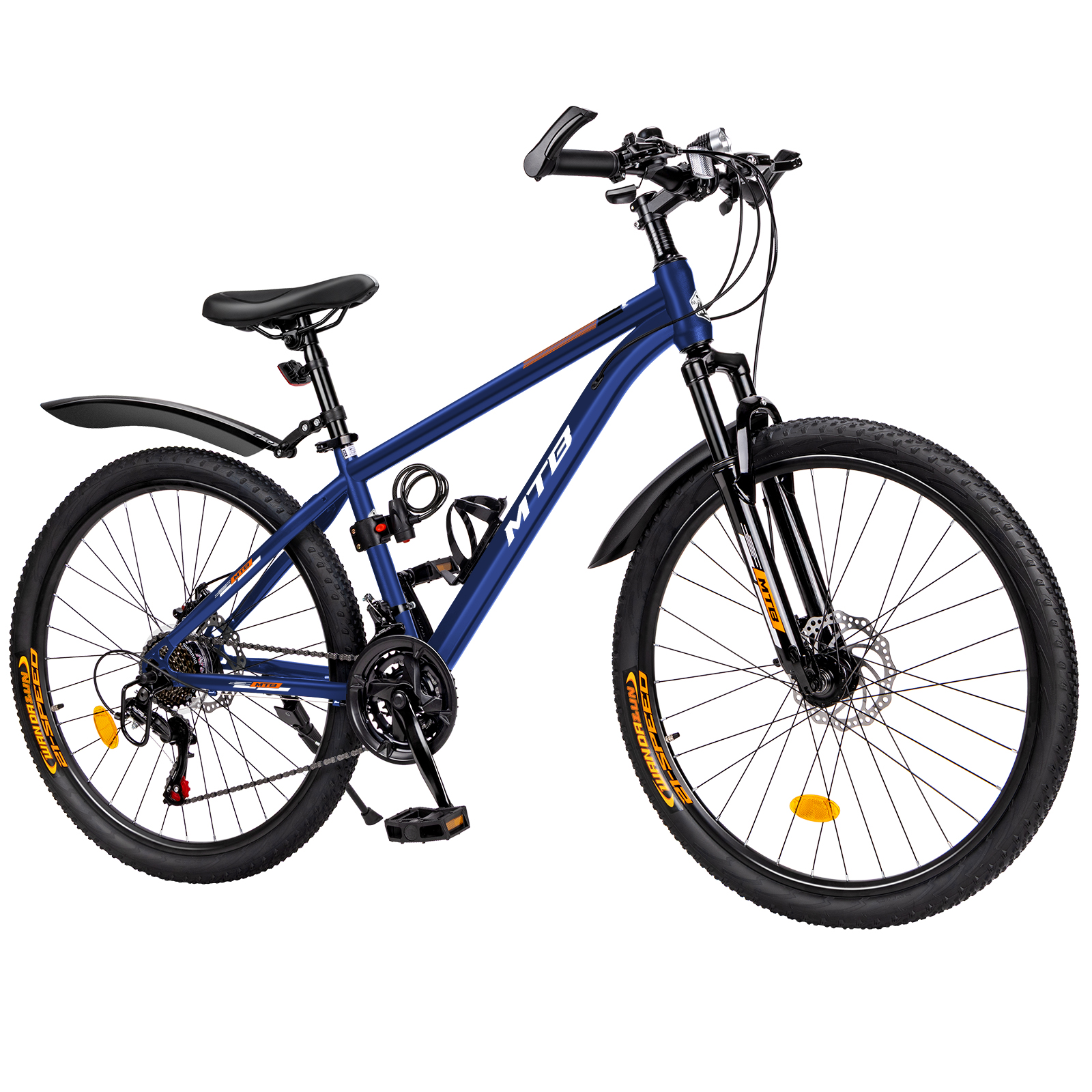 マウンテンバイク(MTB)（色：オレンジ系）｜自転車車体｜自転車｜車