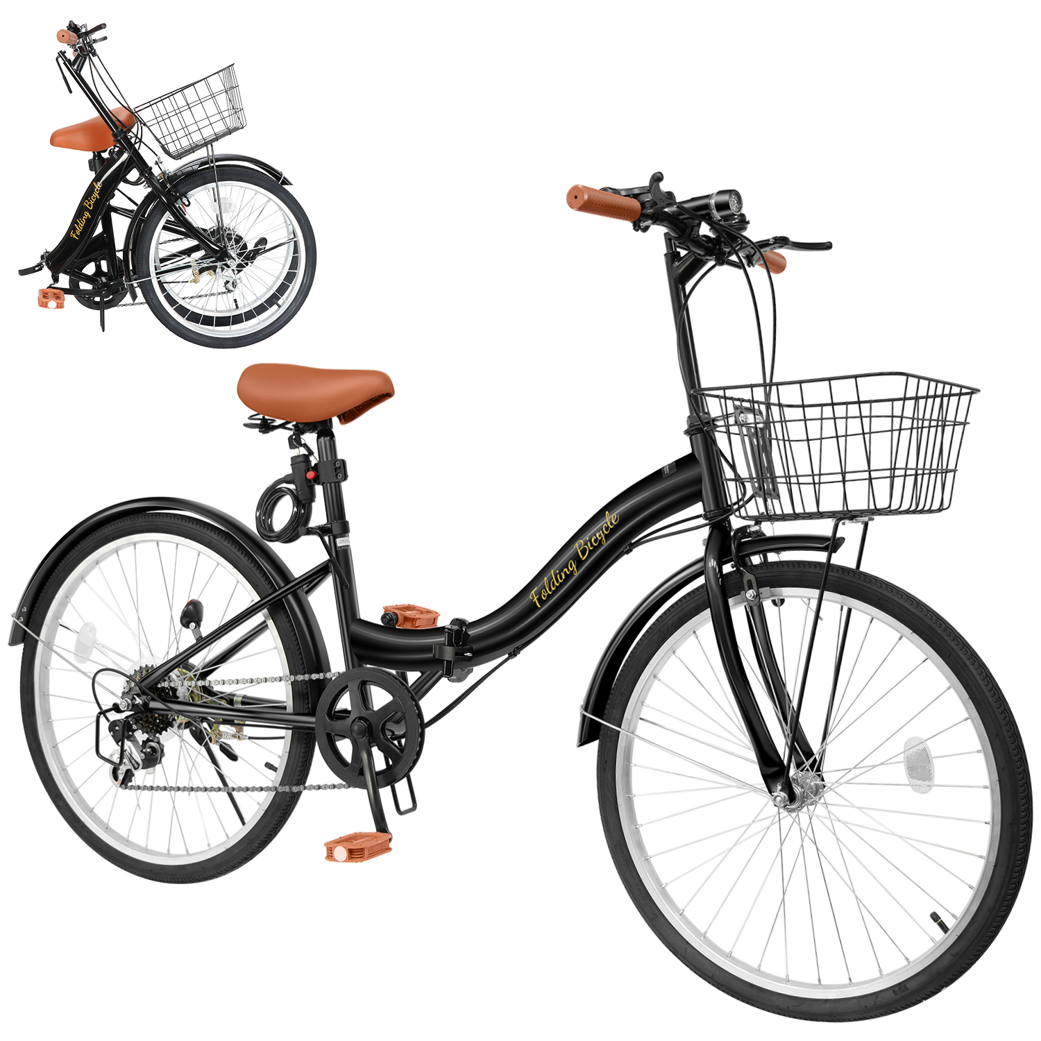 【折りたたみ自転車】20インチ7段変速　泥除け付　サドル新品❗️ KHS japan製　若林自転車　膳所SALE❗️ 折りたたみ自転車 20インチ/24インチ シマノ 7段変速ギア 軽量