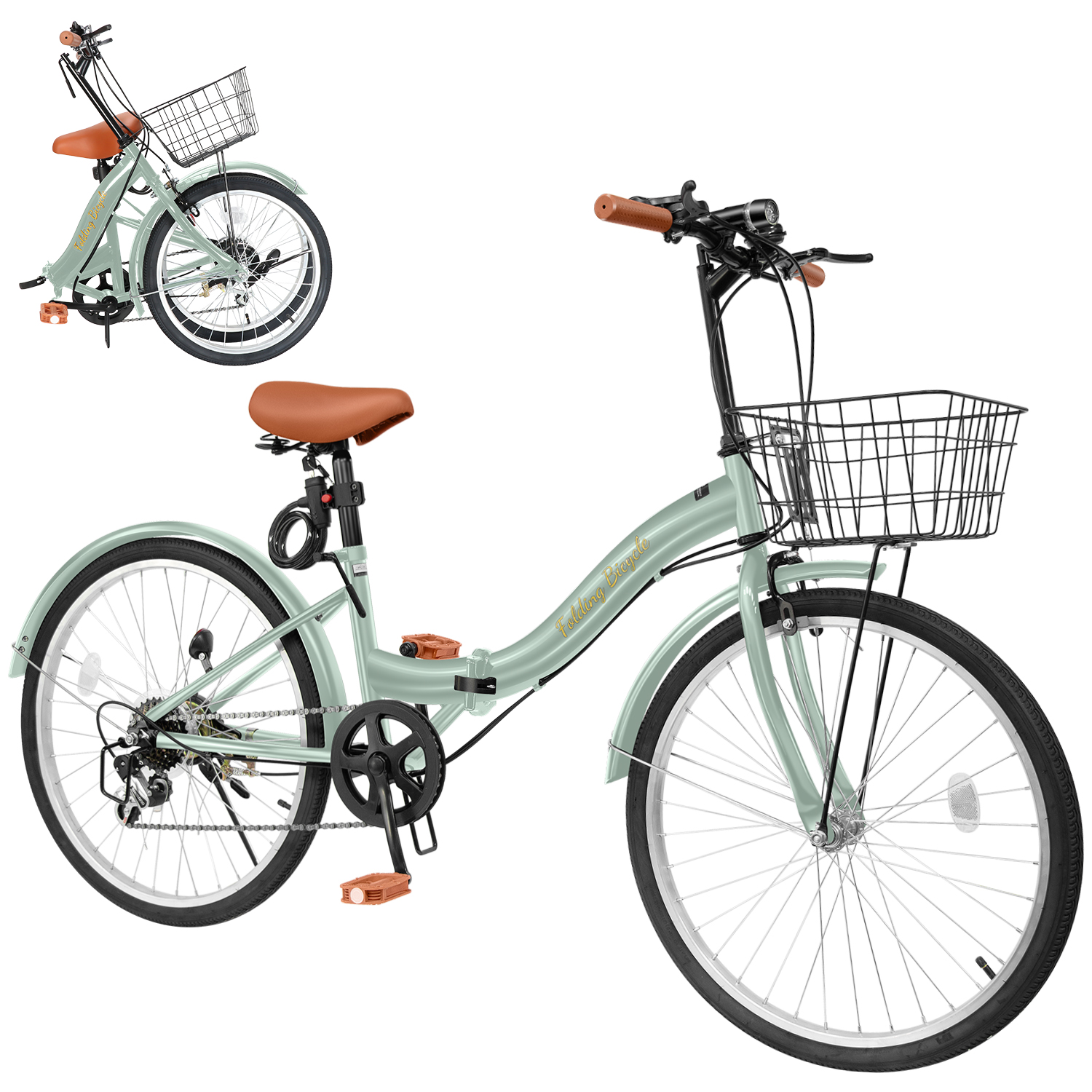24日予約あり20インチ折畳　若者向き　普通に乗れます 折りたたみ自転車 20インチ/24インチ シマノ 7段変速ギア 軽量