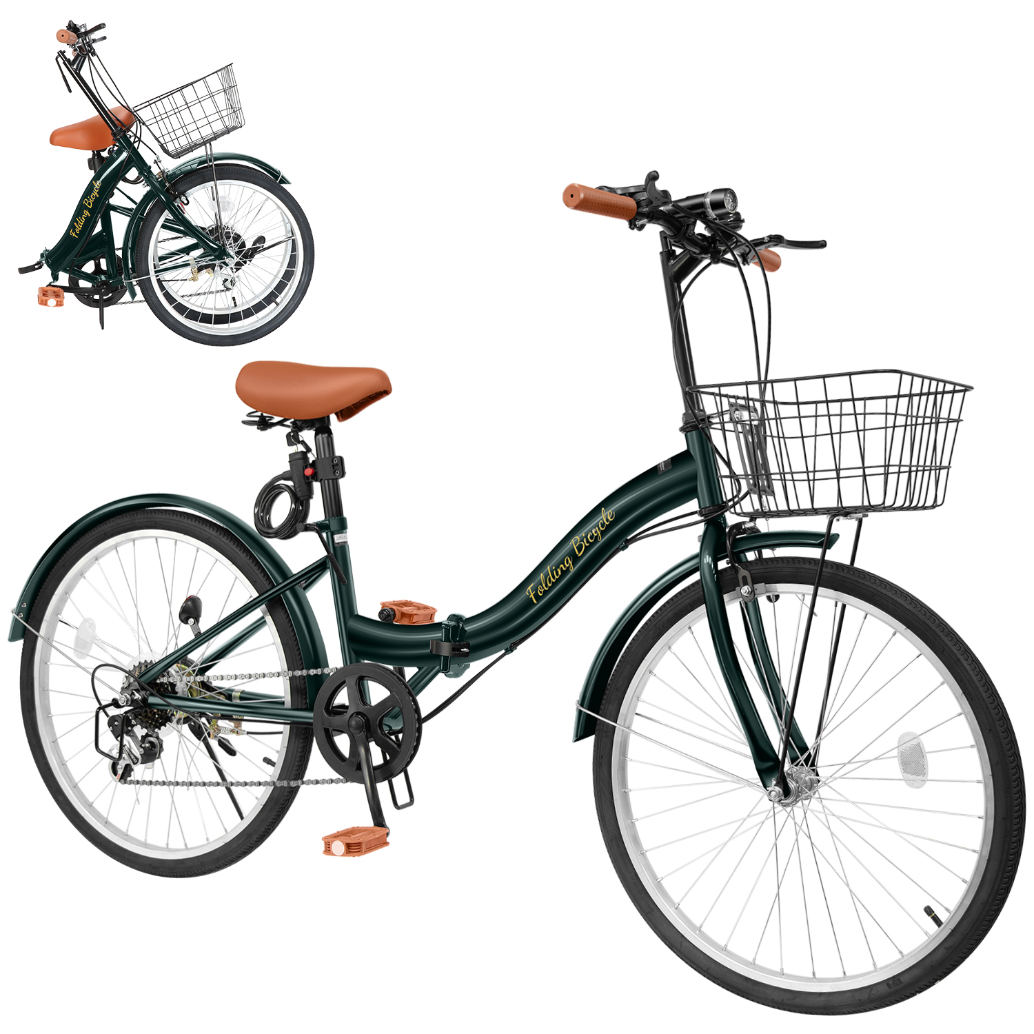 折りたたみ自転車　シマノ製 完成品でお届け！折りたたみ自転車 20インチ シマノ製外装6段変速