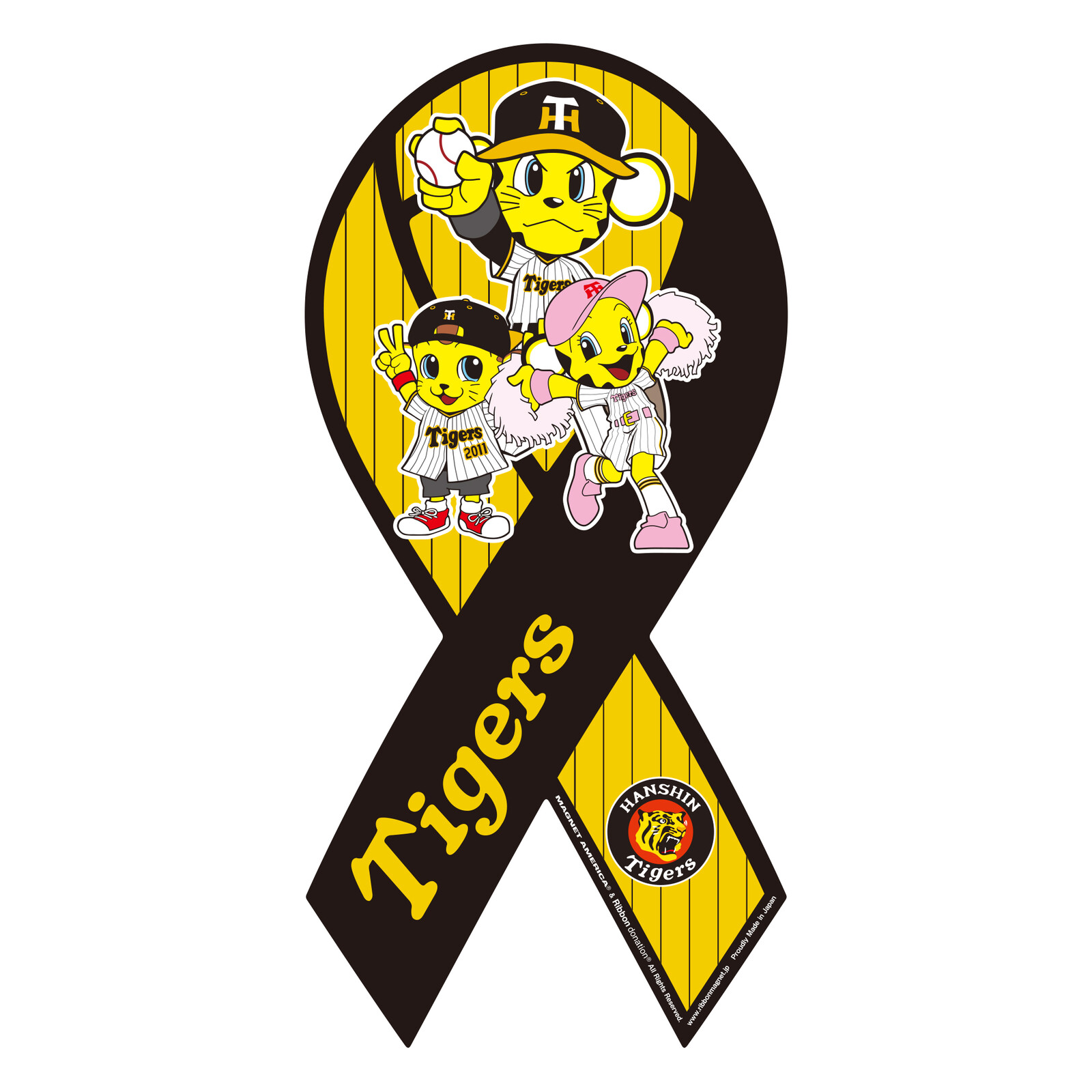 阪神タイガース　マグネット 2025 阪神タイガースJERAセントラルリーグ優勝記念マグネットシート