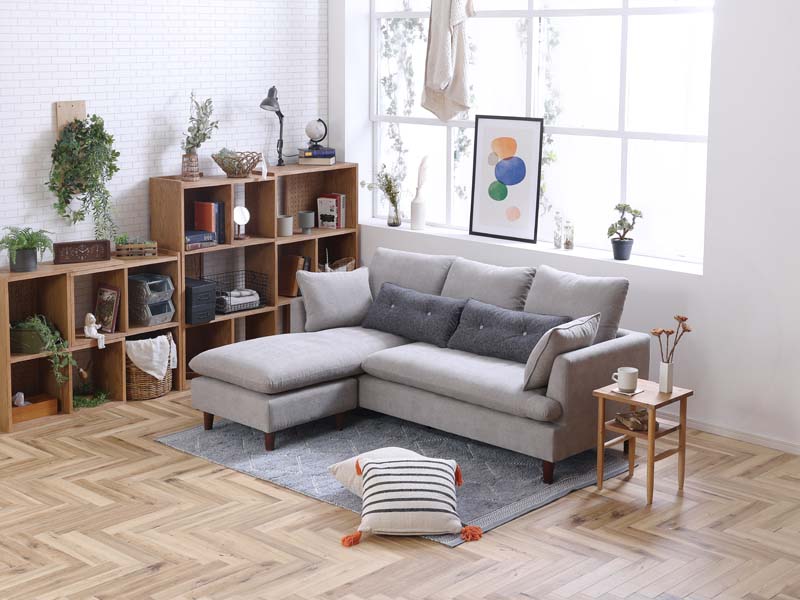 関家具 カウチソファ ソファー ソファ Annabelle アナベル 左右組替え