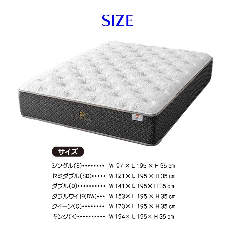 Sealy ベッド、マットレス（寝具サイズ：キング）｜家具、インテリア