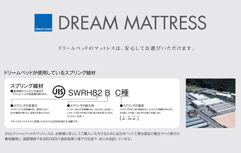 シングルベッド（2台の価格です）ドリームベッド　F-1-P　パラレルポケット dream bed（ドリームベッド）【DREAM POCKET PARALLEL （F1-P） DX